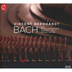 J.S. Bach Le Clavier bien tempéré, livre 1 Vincent Bernhardt