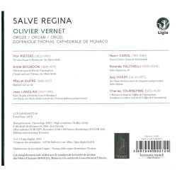Salve Regina Olivier Vernet, orgue