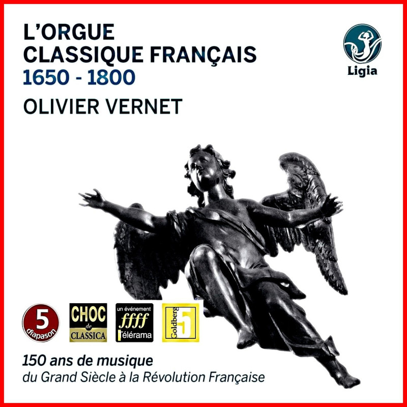 L'orgue classique français Olivier Vernet orgue (10 CD)