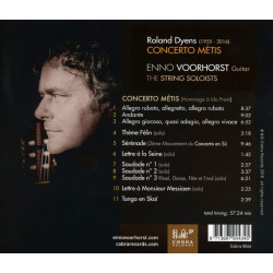 Roland Dyens Concertos métis ENNO VOORHORST guitare