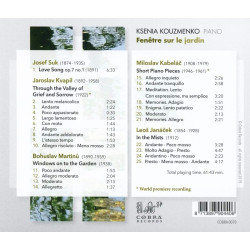 Musique tchèque pour piano KSENIA KOUZMENKO