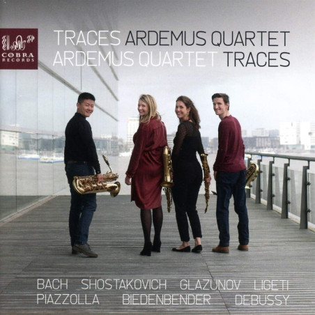 TRACES Ligeti, Bach, Chostakovitch, Glazounov Ardemus Quartet