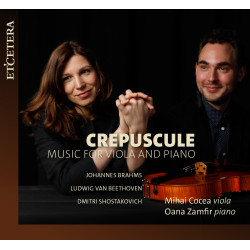 Crépuscule Musique pour alto et piano