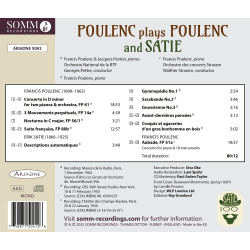 Francis Poulenc  joue Poulenc et Satie