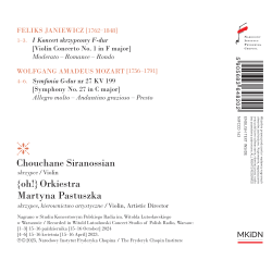 Chouchane Siranossian Janiewicz, Mozart