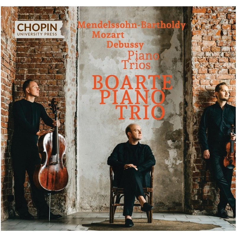 Mendelssohn, Mozart, Debussy Trios pour piano