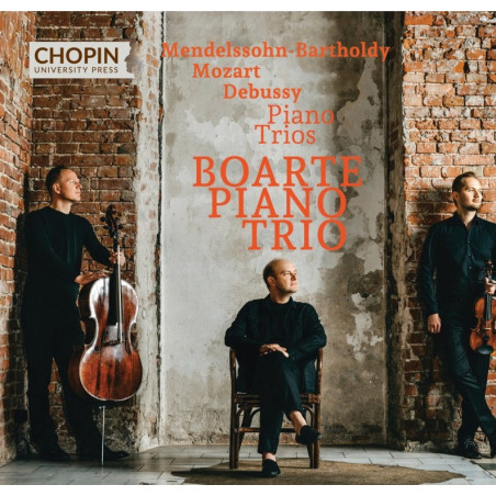 Mendelssohn, Mozart, Debussy Trios pour piano