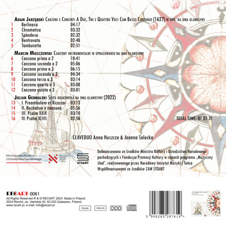 Il Viaggio del Suono ADAM JARZEBSKI MARCIN MIELCZEWSKI JULIAN GAMBALSKI ClaveDuo