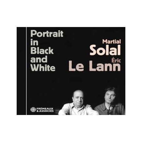 Eric Le Lann Martial Solal Portrait In Black And White