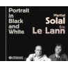 Eric Le Lann Martial Solal Portrait In Black And White