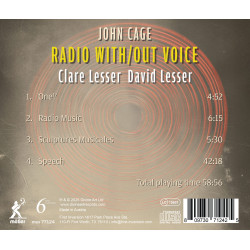 John Cage Radio With/Out Voice Calre Lesser David Lesser