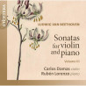 Beethoven Sonates pour violon et piano, vol.3 Carlos Damas Ruben Lorenzo