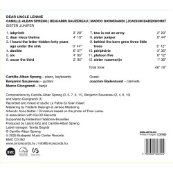 Dear Uncle Lennie  Sister Juniper