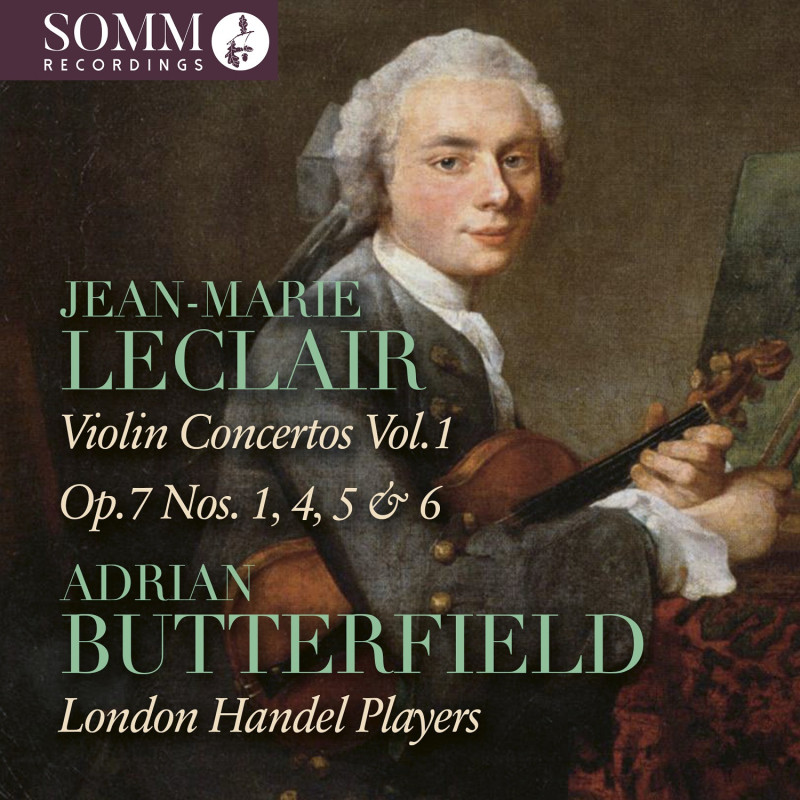 Jean-Marie Leclair Concertos pour violon, vol.1 Adrian Butterfield London Mozart Players