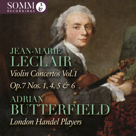 Jean-Marie Leclair Concertos pour violon, vol.1 Adrian Butterfield London Mozart Players