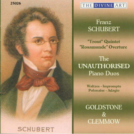 SCHUBERT Les duos interdits Goldstone & Clemmow