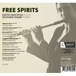 Free Spirits Bax, Bartok, Karg-Elert, Gubaidulna, Denisov, Firsova, Shoot
