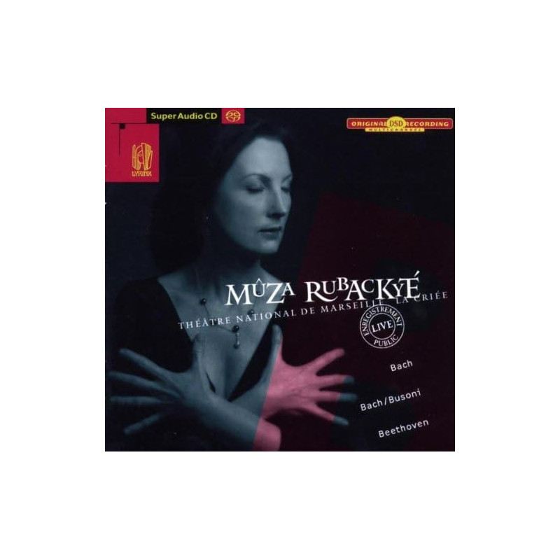 BACH BUSONI BEETHOVEN SCHUBERT LISZT Muza Rubackyté