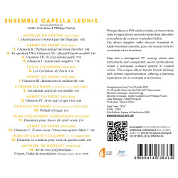 Du Mont Couperin De Grigny Partout amour me vient chercher Ensemble Capella Leonis