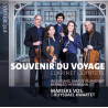 Mozart Herrmann Souvenir du voyage quintettes pour clarinette  Marieke Vos Ruysdael Kwartet