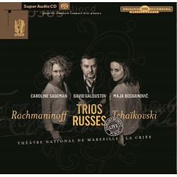 Rachmaninov Tchaïkovski Trios russes Sageman Galoustov Bogdanovic