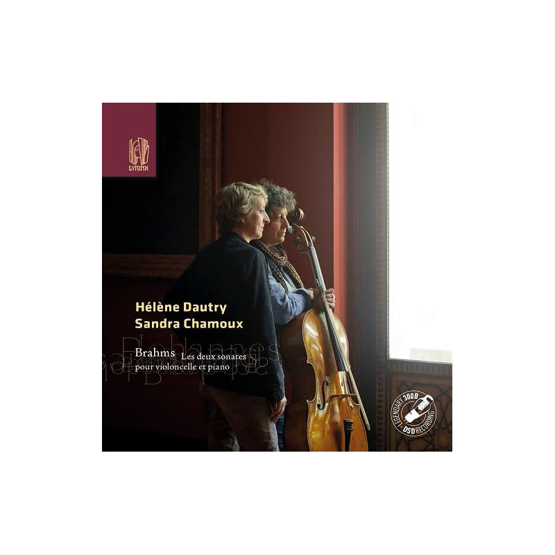 Brahms Les sonates pour violoncelle et piano Sandra Chamoux Hélène Dautry