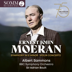 Ernest John Moeran (Symphonie, Concerto pour violon Albert Sammons Adrian Boult