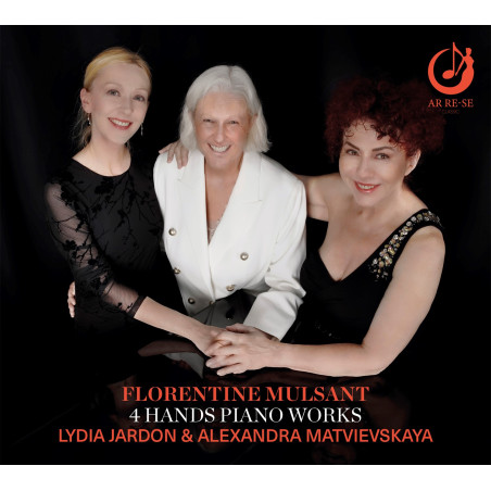 Florentine Mulsant  Œuvres pour piano à 4 mains Lydia Jardon Alexandra Matvievskaya