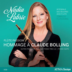 Claude Bolling Flûte Passion Intégrale des œuvres avec flûte Nadia Labrie
