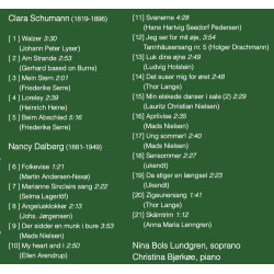 Clara Schumann & Nancy Dalberg Duo Bols & Bjorkoe