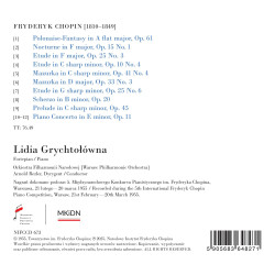 Frédéric Chopin Lidia Grychtolowna 1955
