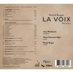 Patrick Burgan La Voix Anne Warthmann Ninon Hannecart-Ségal