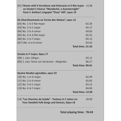 Carl Schwarz Musique pour piano, vol.1 Thomas Trondjem