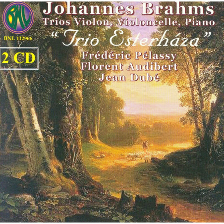 Johannes Brahms Les Trios avec piano Trio Esterháza