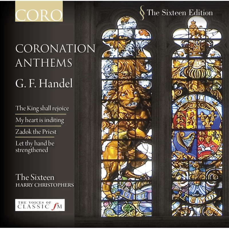 Haendel  Coronation Anthems The Sixteen Harry Christophers