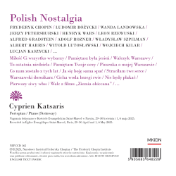 Nostalgie polonaise Chopin, Petersburski, Szpilman, Landowska Cyprien Katsaris