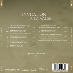 Invitation à la danse Weber Schubert Chopin Liszt Grieg Sibelius Ravel Janina Fialkowska