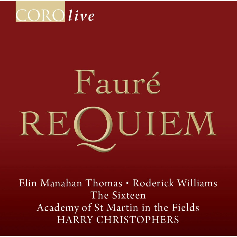 Fauré Requiem Mozart Vesperae Solennes de Confessore Ave Verum Harry Christophers