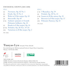 Frédéric Chopin  Tianyao Lyu Concours Chopin 2025