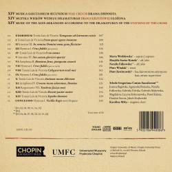 Tomas Luis de Victoria Musica saeculorum secundum Viae Crucis drama disposita Schola Gregoriana Cantus Saeculorum