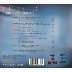 Reflets Saint-Saëns Koechlin Fauré Dutilleux Jeanjean d’Ollone Julien Hardy Simon Zaoui