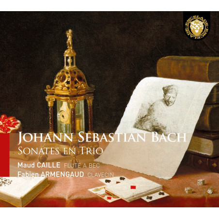 J.S Bach Sonates en trio transcriptions Maud Caille Fabien Armengaud
