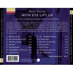 Nico Muhly With Eyes Lift Up The Choir of Magdalen College Oxford