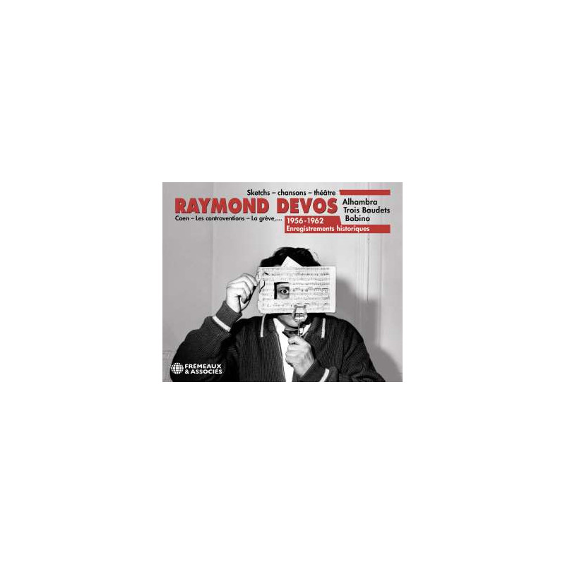 RAYMOND DEVOS Sketchs chansons et théâtre Enregistrements 1956/1962