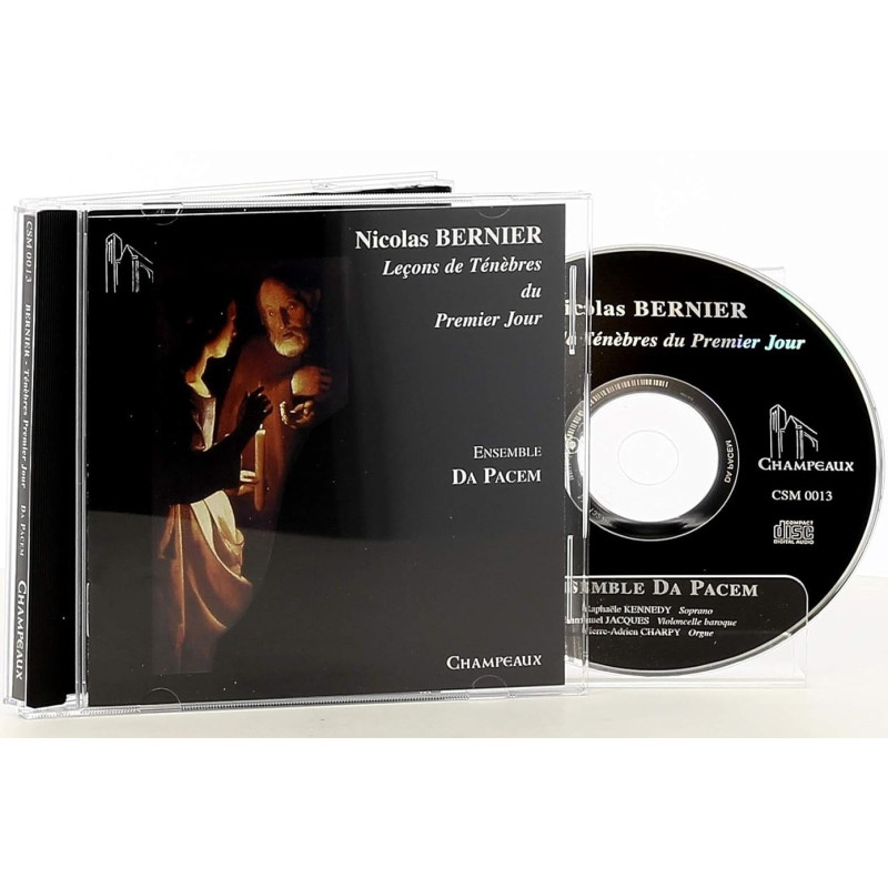 Nicolas Bernier Les Leçons des Ténèbres du premier jour Ensemble Da Pacem
