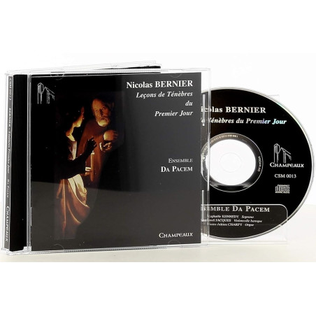 Nicolas Bernier Les Leçons des Ténèbres du premier jour Ensemble Da Pacem