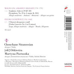 Chouchane Siranossian Janiewicz, Mozart
