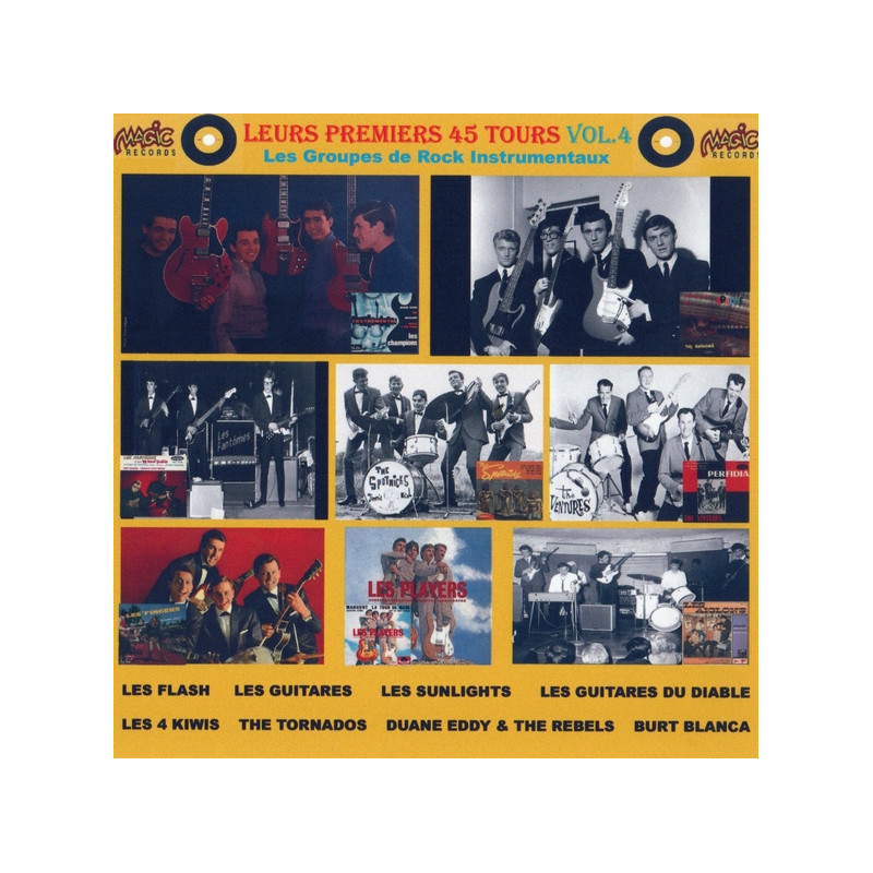 Leurs premiers 45 tours, vol.4 Les groupes de rock instrumentaux