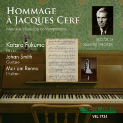 Hommage à Jacques Cerf Kotaro Fukuma Johan Smith Mariam Renno Marie-Laure de Beausacq