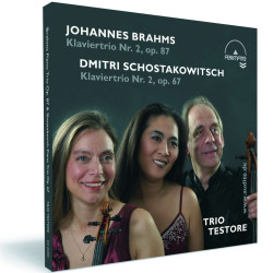 Brahms Chostakovitch Trios avec piano Trio Testore